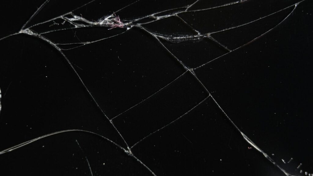 close up photo of broken mirror